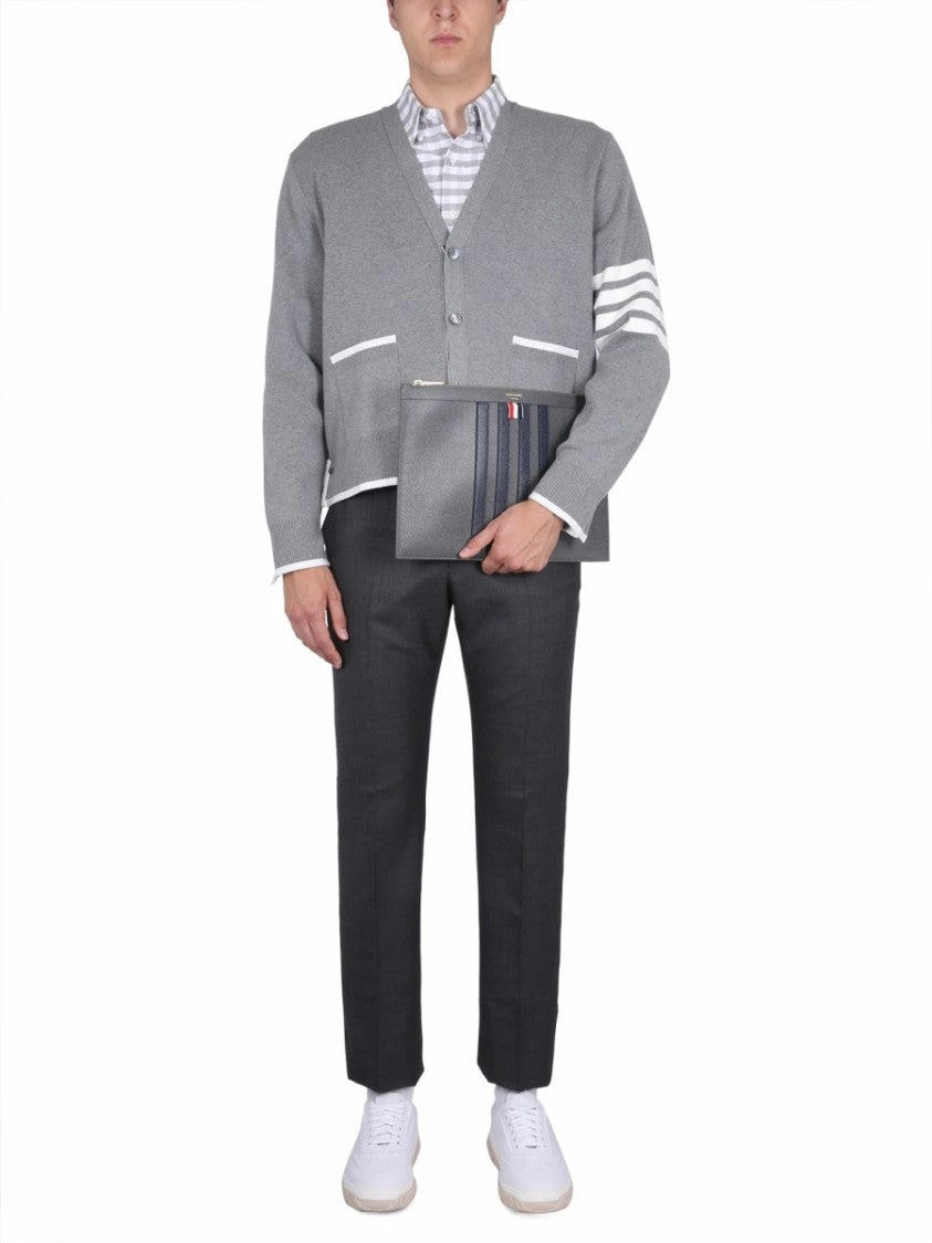 4Bar Stripe Cardigan