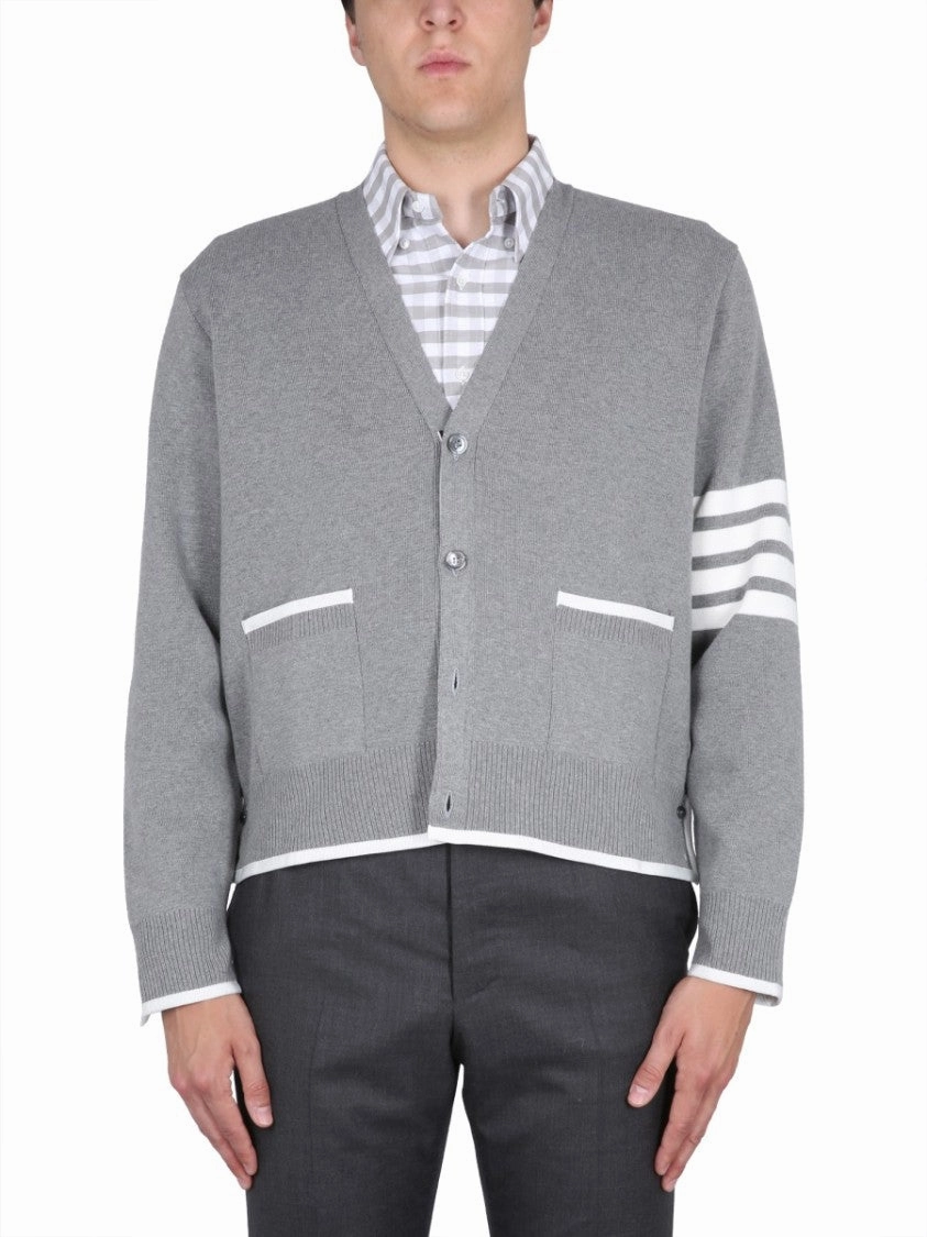 4Bar Stripe Cardigan