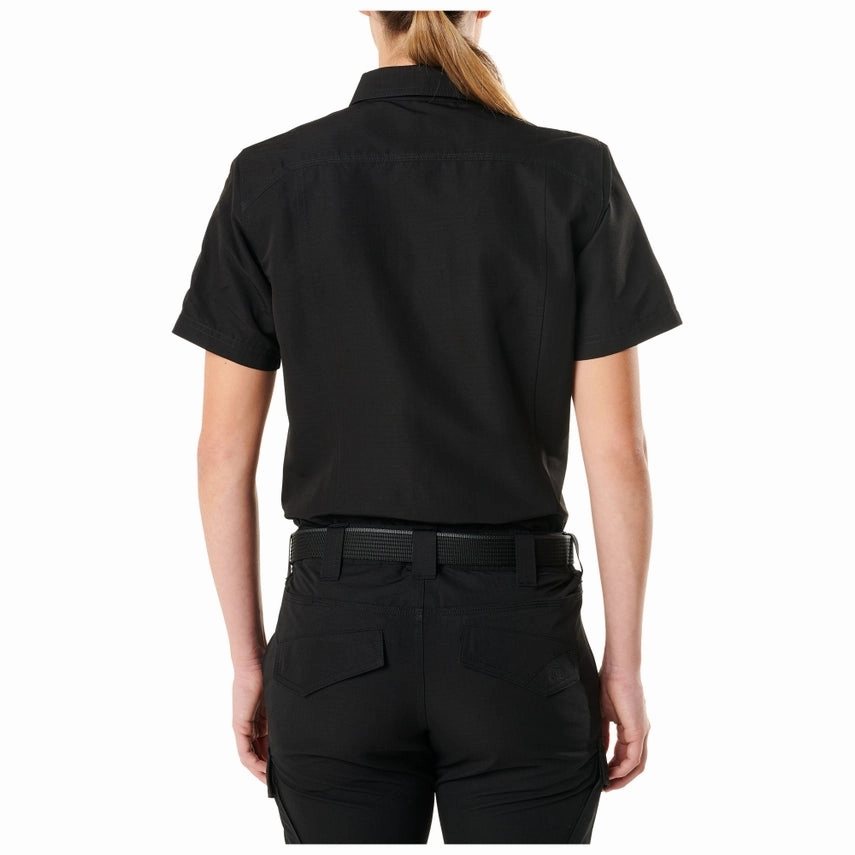 5.11 Womens Fast-Tac Short Sleeve Button Down Polo Shirt