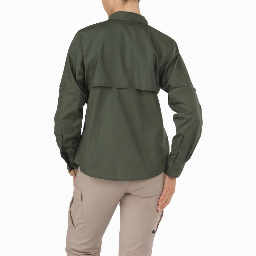 5.11 Womens Taclite Pro Long Sleeve Button Down Polo Shirt