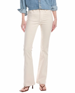 7 For All Mankind Tailorless Vintage White Bootcut Jean womens cropped pants sale