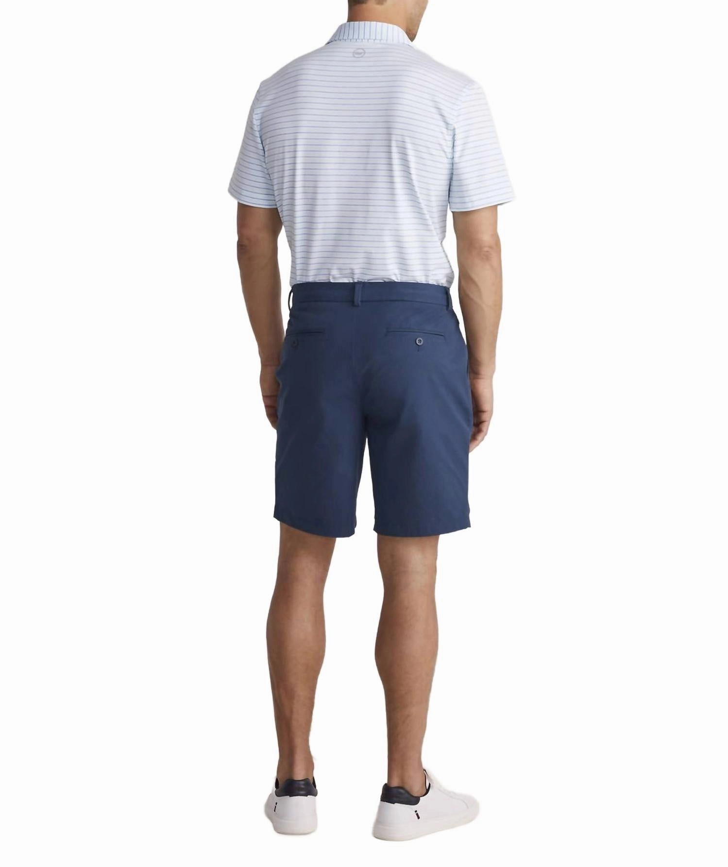 9" On The Go Short In Blue Blazer
