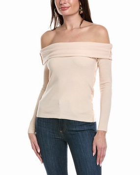 & Rouge Off-The-Shoulder Sweater Tops Womens - peplum tops outlet