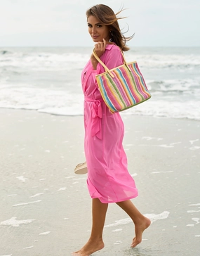 Adanna Dress - Pink Swim Womens - bikinis clearance