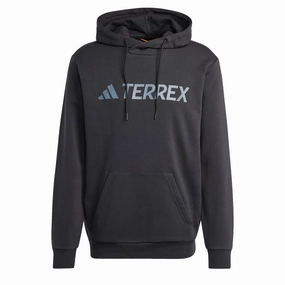 Adidas Terrex Multi Large Logo Hoodie Black mens long sleeves cheap
