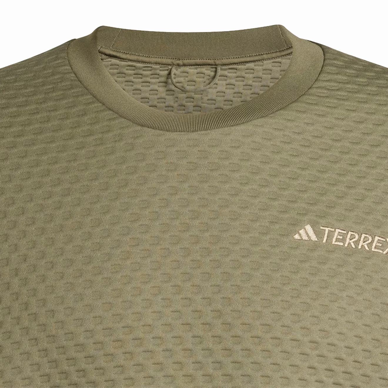 Adidas Terrex Xploric Crewneck Sweatshirt Olive Strata