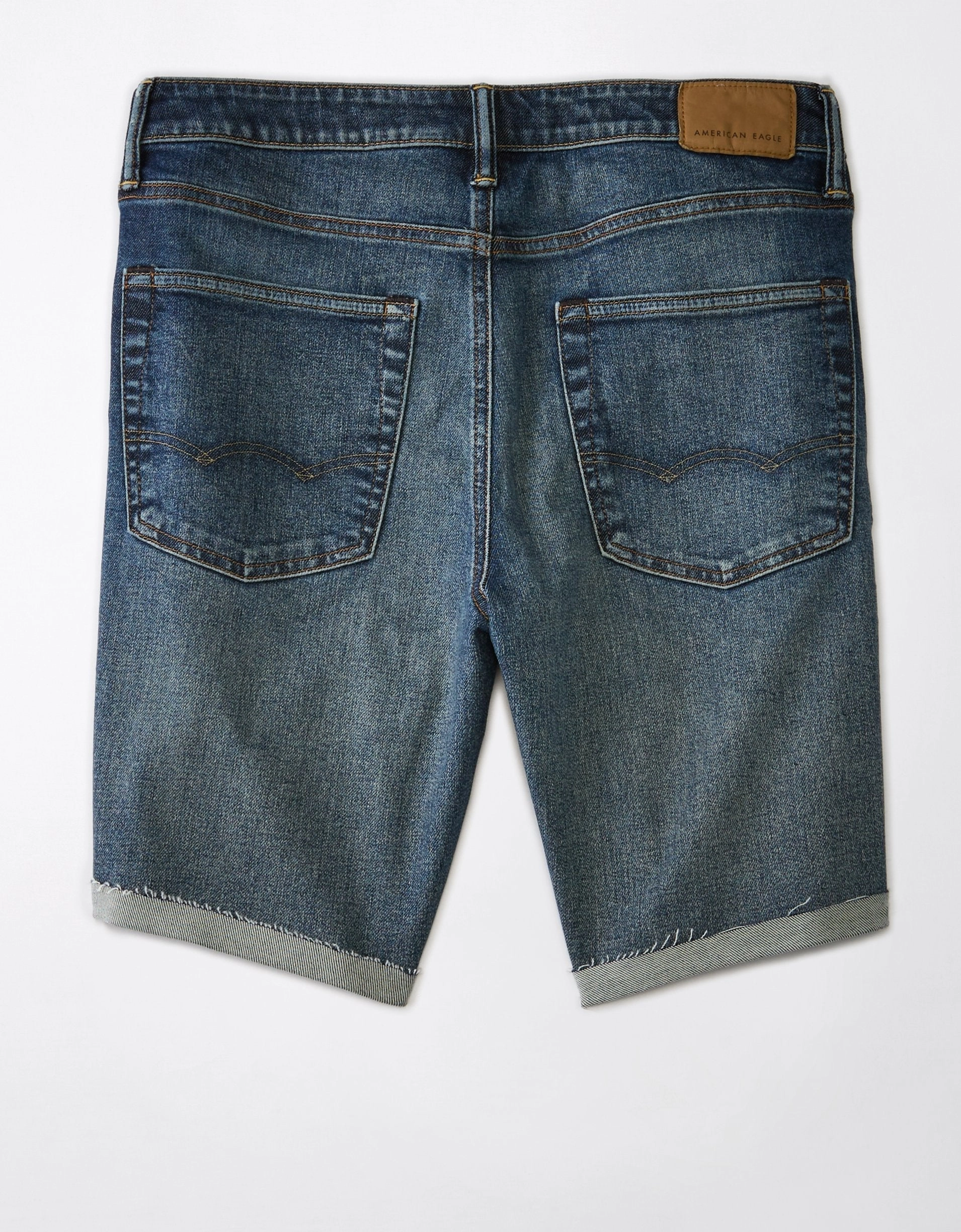 AE AirFlex  Ultrasoft 9" Patched Denim Short