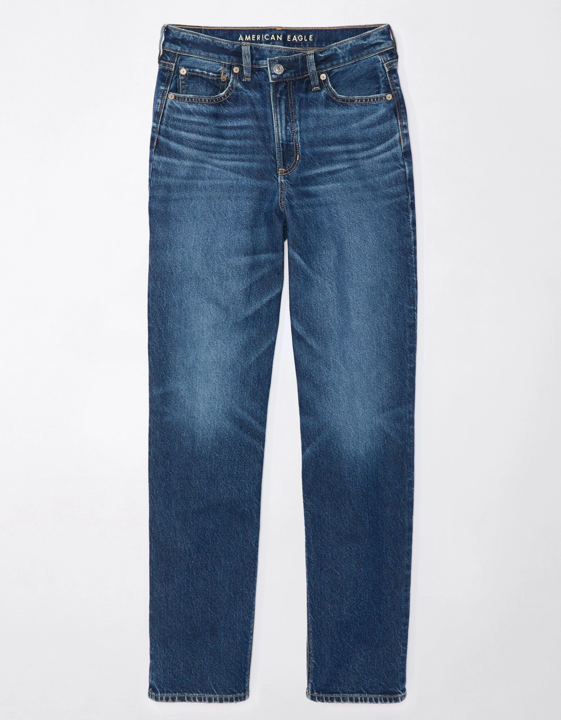 AE Strigid Super High-Waisted Baggy Straight Jean