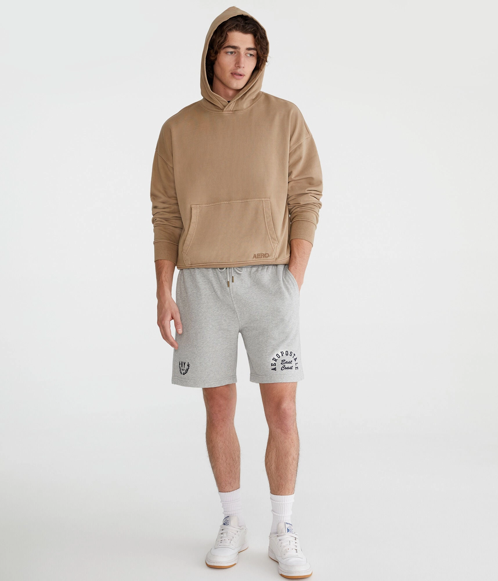 Aeropostale East Coast Heritage Fleece Shorts 7"