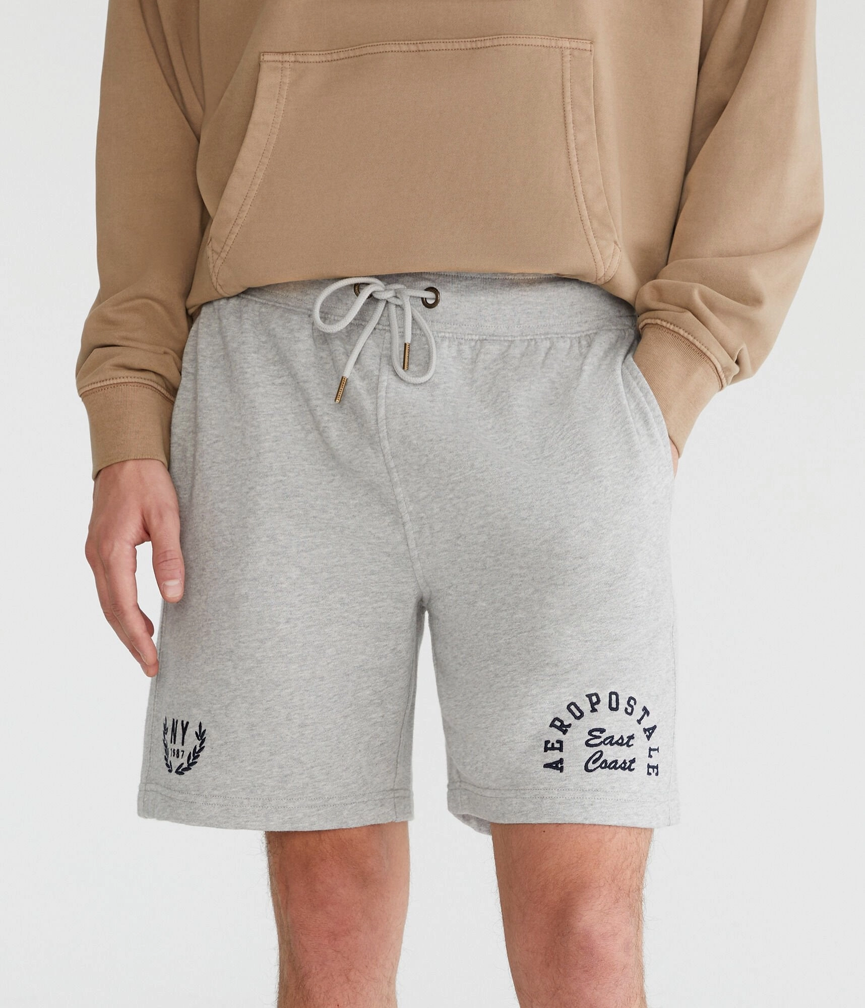 Aeropostale East Coast Heritage Fleece Shorts 7"