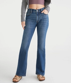 Aeropostale Flare High-Rise Jean womens yoga pants sale