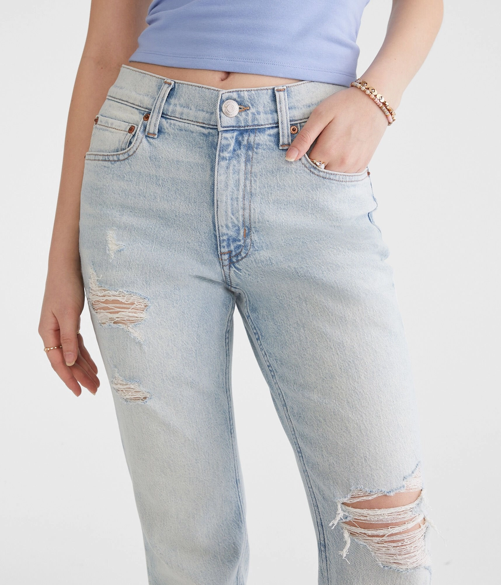 Aeropostale Flare High-Rise Jean