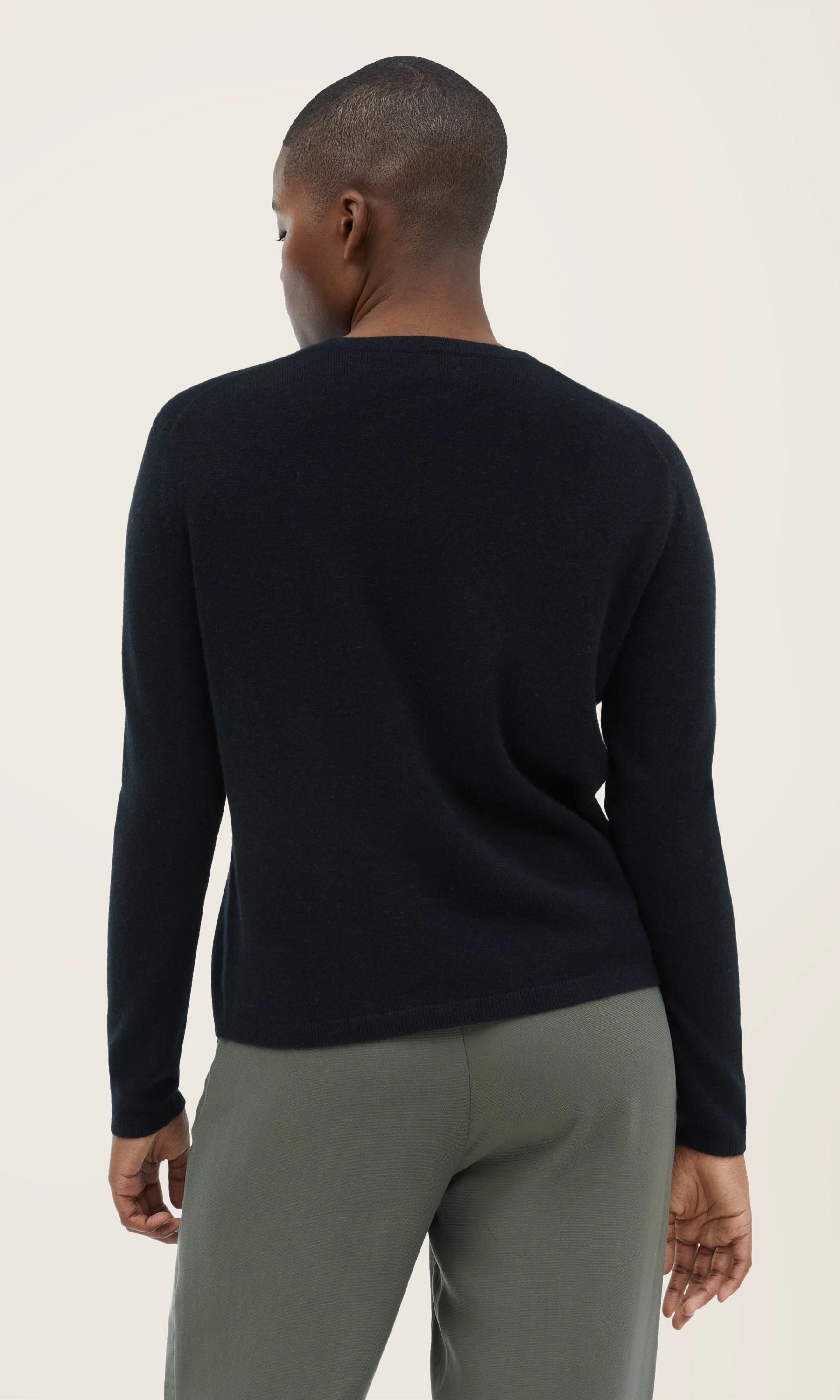Airy Cashmere Crewneck Sweater