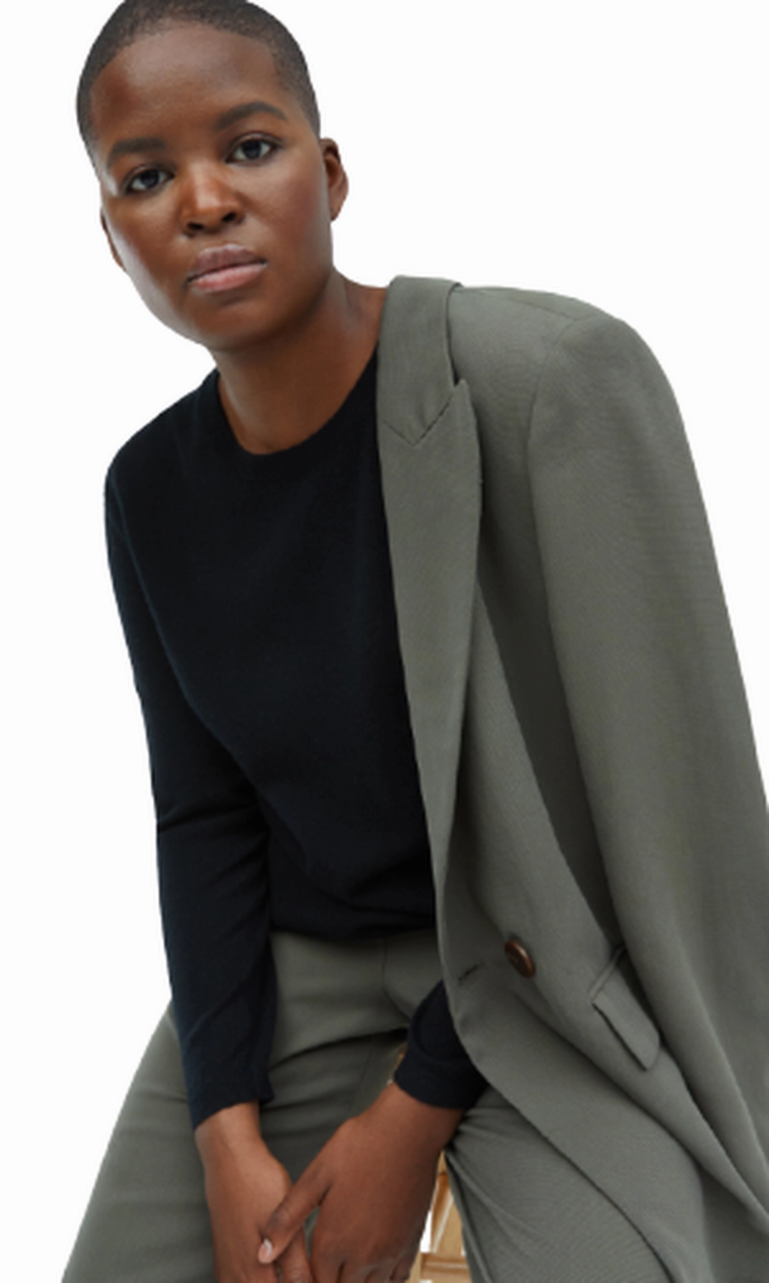 Airy Cashmere Crewneck Sweater
