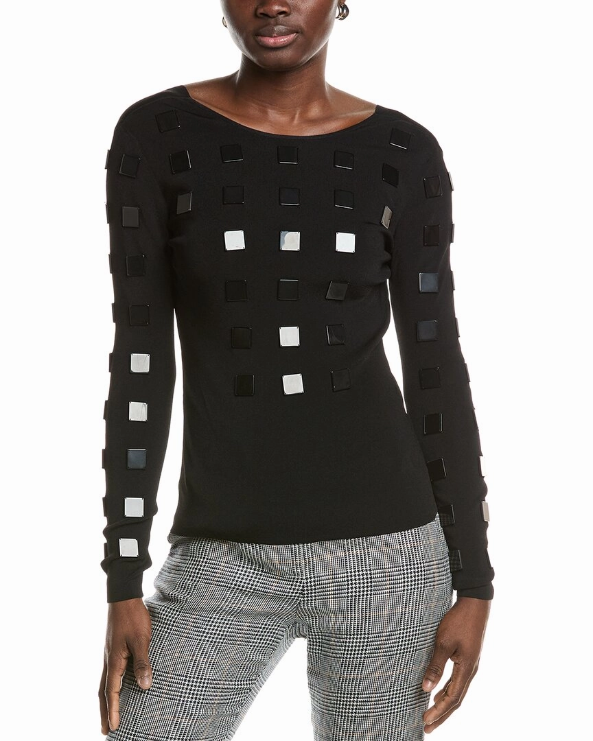 Akris Embellished Square Top Tops Womens - puff-sleeve tops