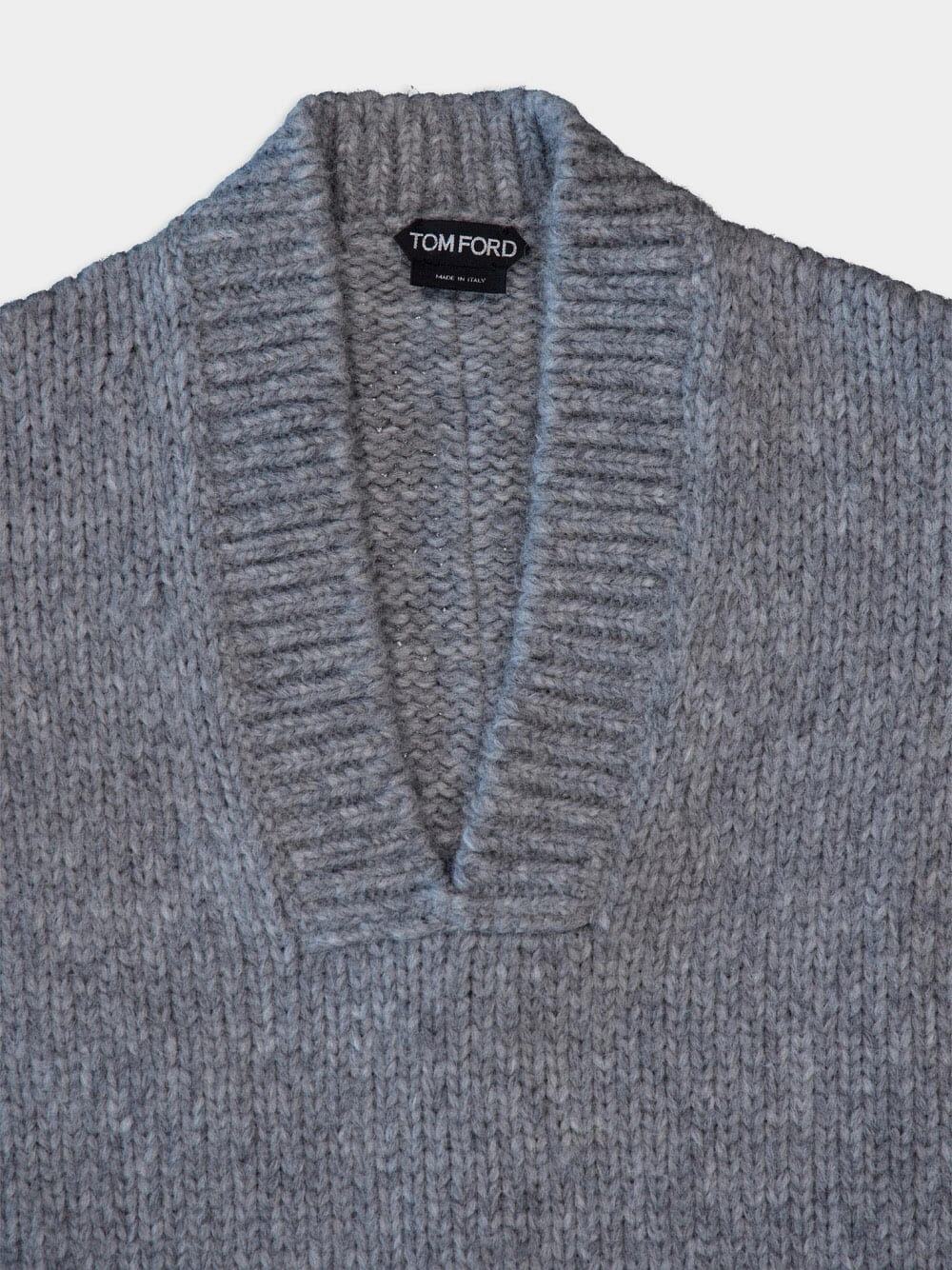 Alpaca Wool V-Neck Jumper