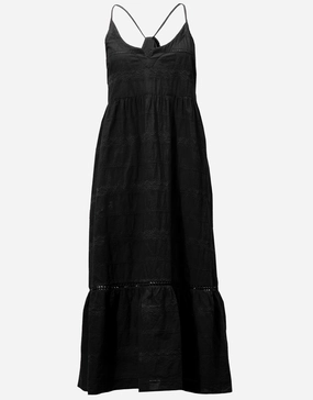 Amalfi Scoop Neck Dress - Black Swim Womens - swimwear sale
