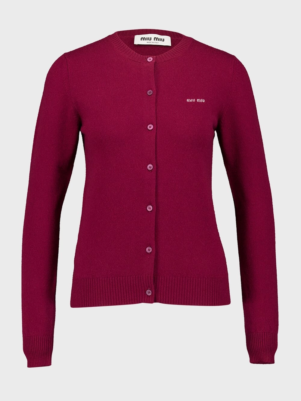 Amaranth Cashmere Knit Cardigan Knitwear Womens - women's knitwear cheap