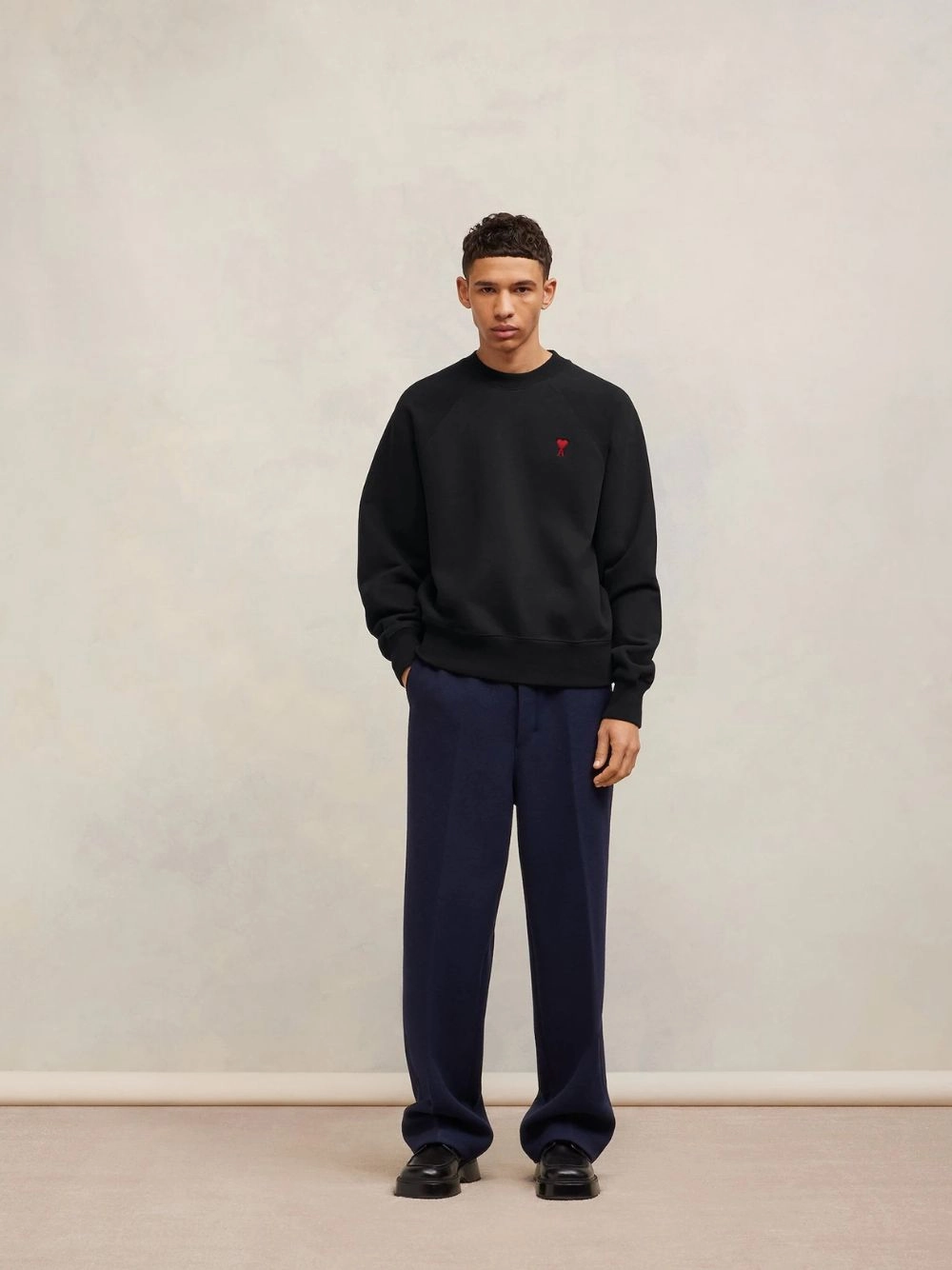 Ami De Coeur Boxy Fit Sweatshirt Tops Mens - thermal tops