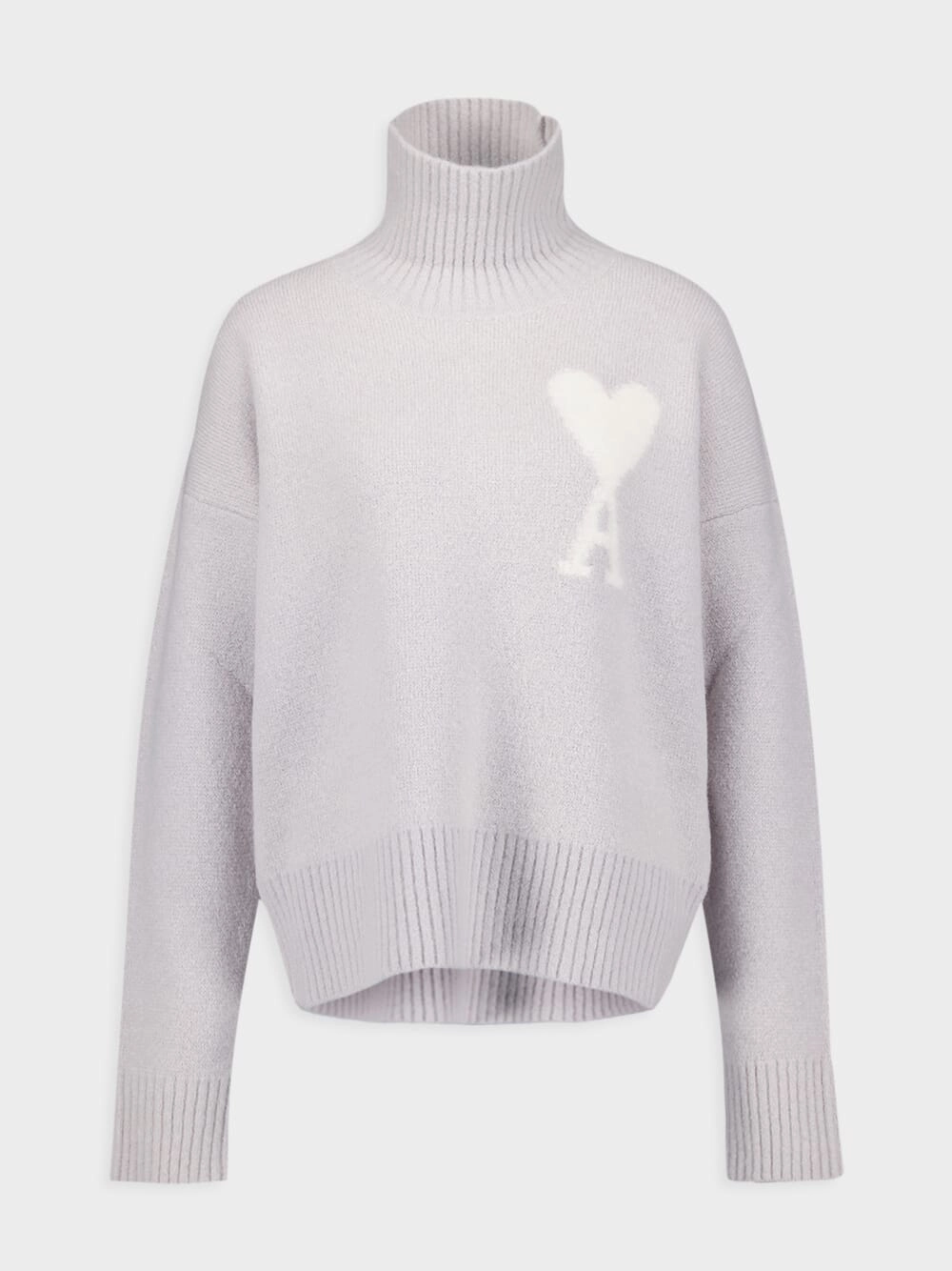 Ami de Coeur High Neck Alpaca Jumper Knitwear Mens - men's sweaters sale