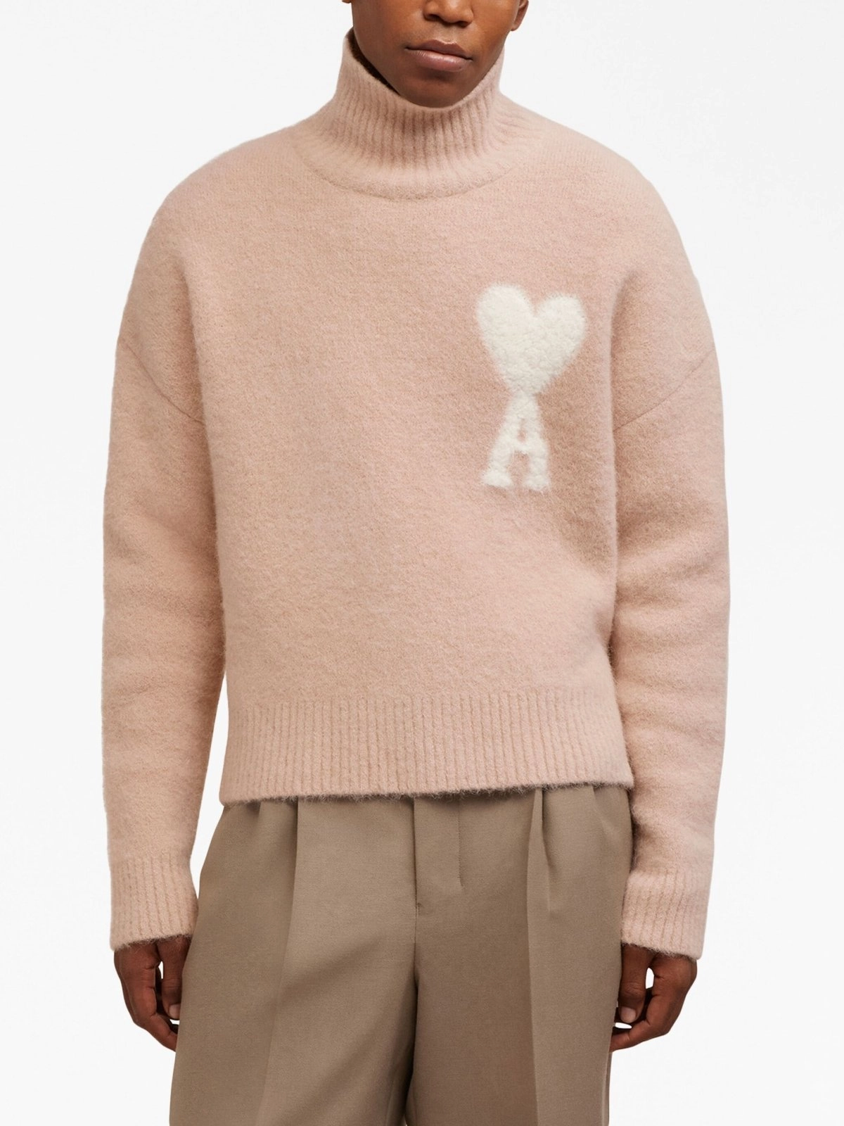 Ami de Coeur High Neck Alpaca Jumper