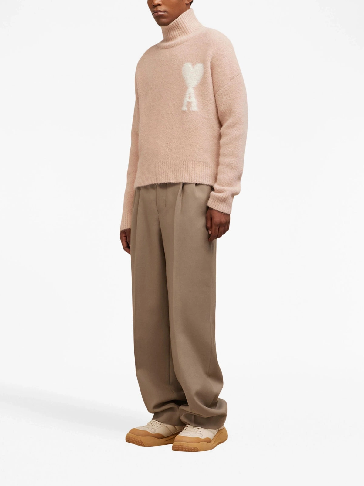 Ami de Coeur High Neck Alpaca Jumper