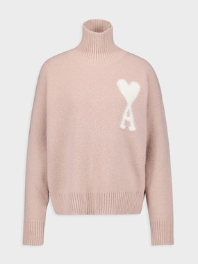 Ami de Coeur High Neck Alpaca Jumper Knitwear Mens - men's sweaters sale