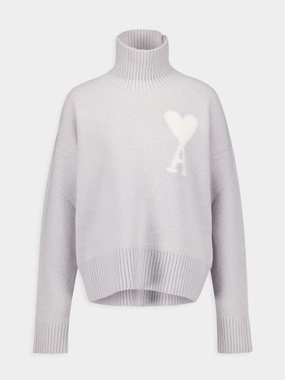 Ami de Coeur High Neck Alpaca Jumper Knitwear Mens - men's sweaters sale