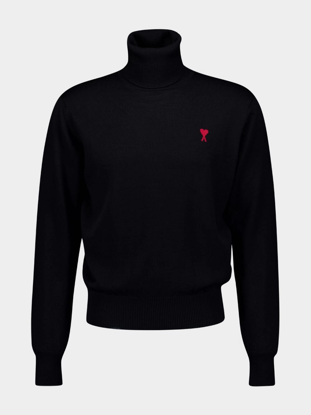 Ami De Coeur Turtleneck Wool Sweater Knitwear Mens - men's sweaters sale
