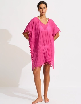Amnesia Kaftan - Hot Pink Swim Womens - bikinis clearance
