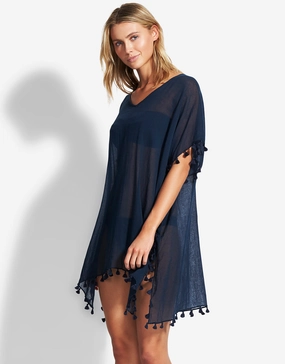 Amnesia Kaftan - Indigo Swim Womens - swimwear sale
