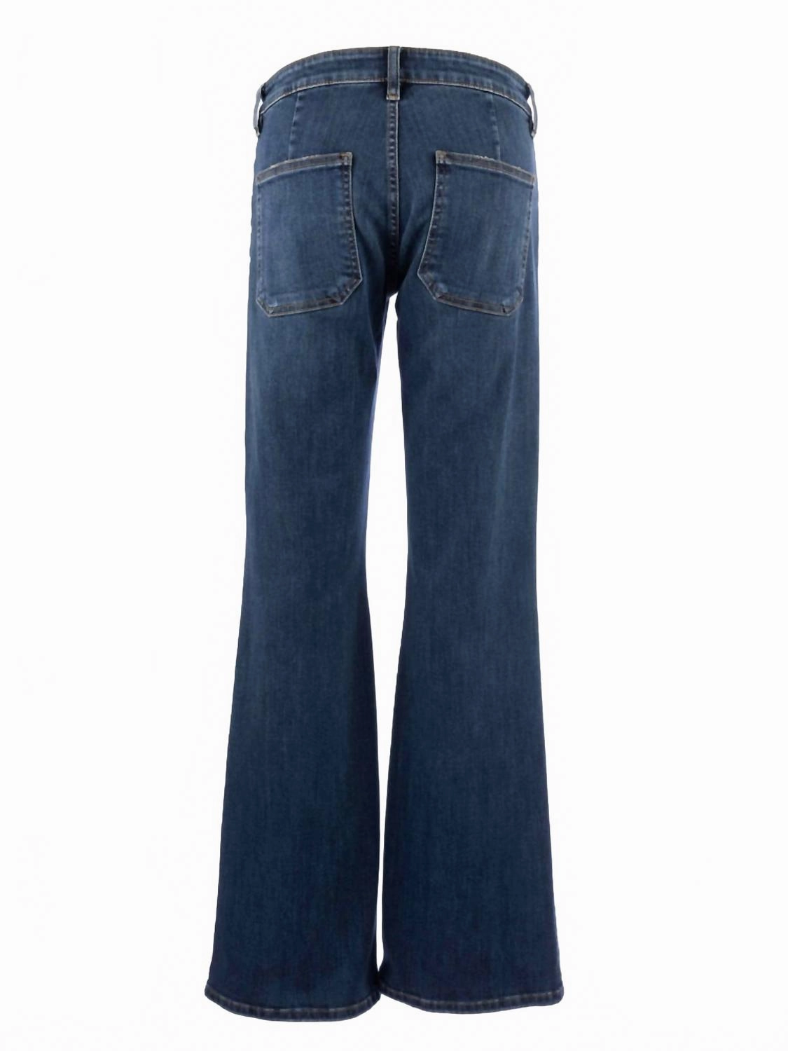 Ana High Rise Flare Leg Jeans In Deductive
