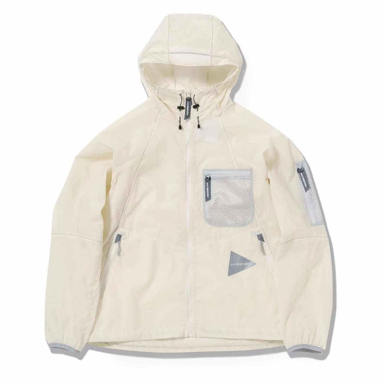And Wander Breath Rip Hoodie Off White mens long sleeves cheap