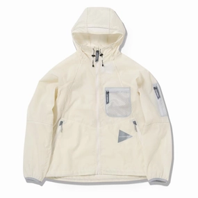 And Wander Breath Rip Hoodie Off White mens long sleeves cheap