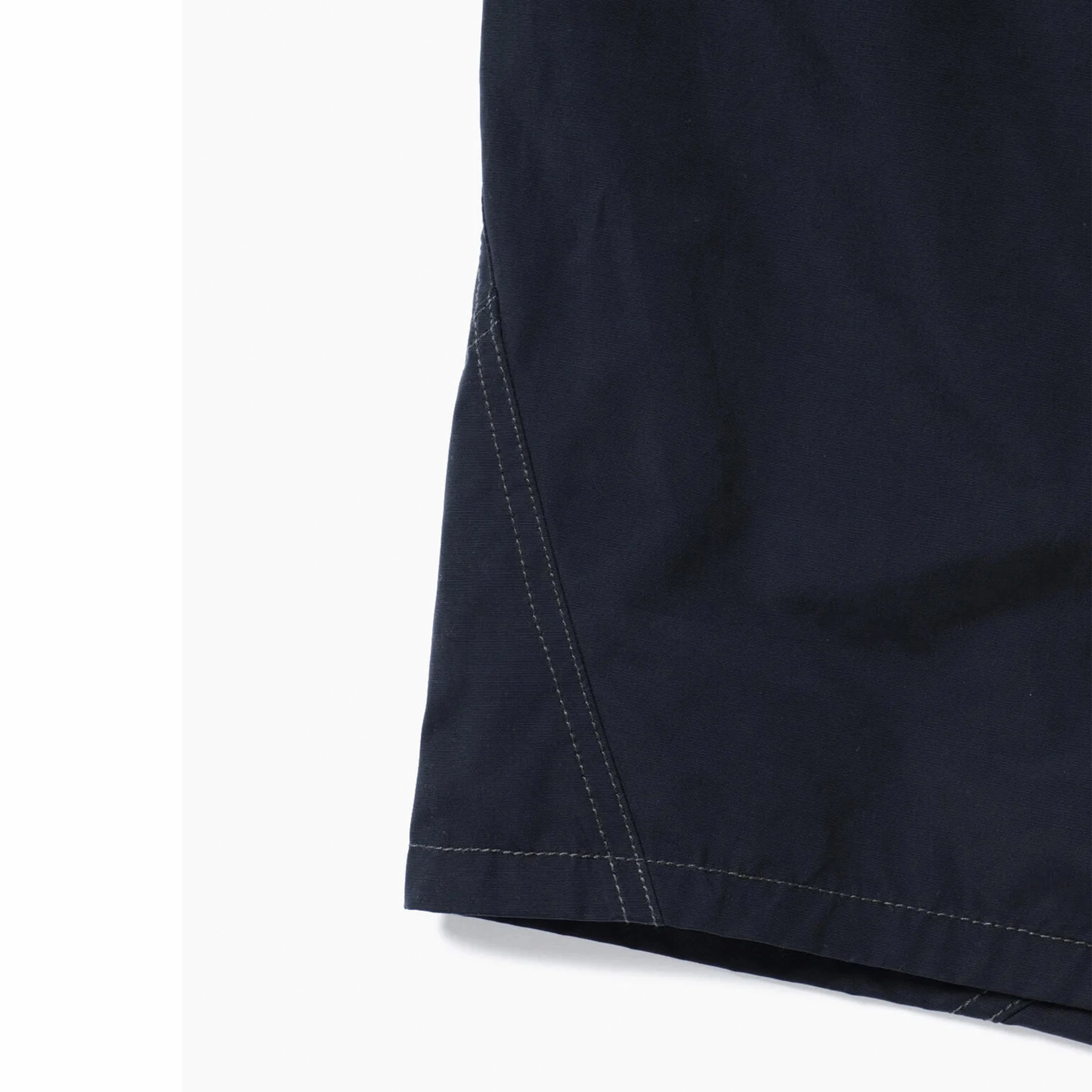 And Wander High Count Cloth Short Pants Navy