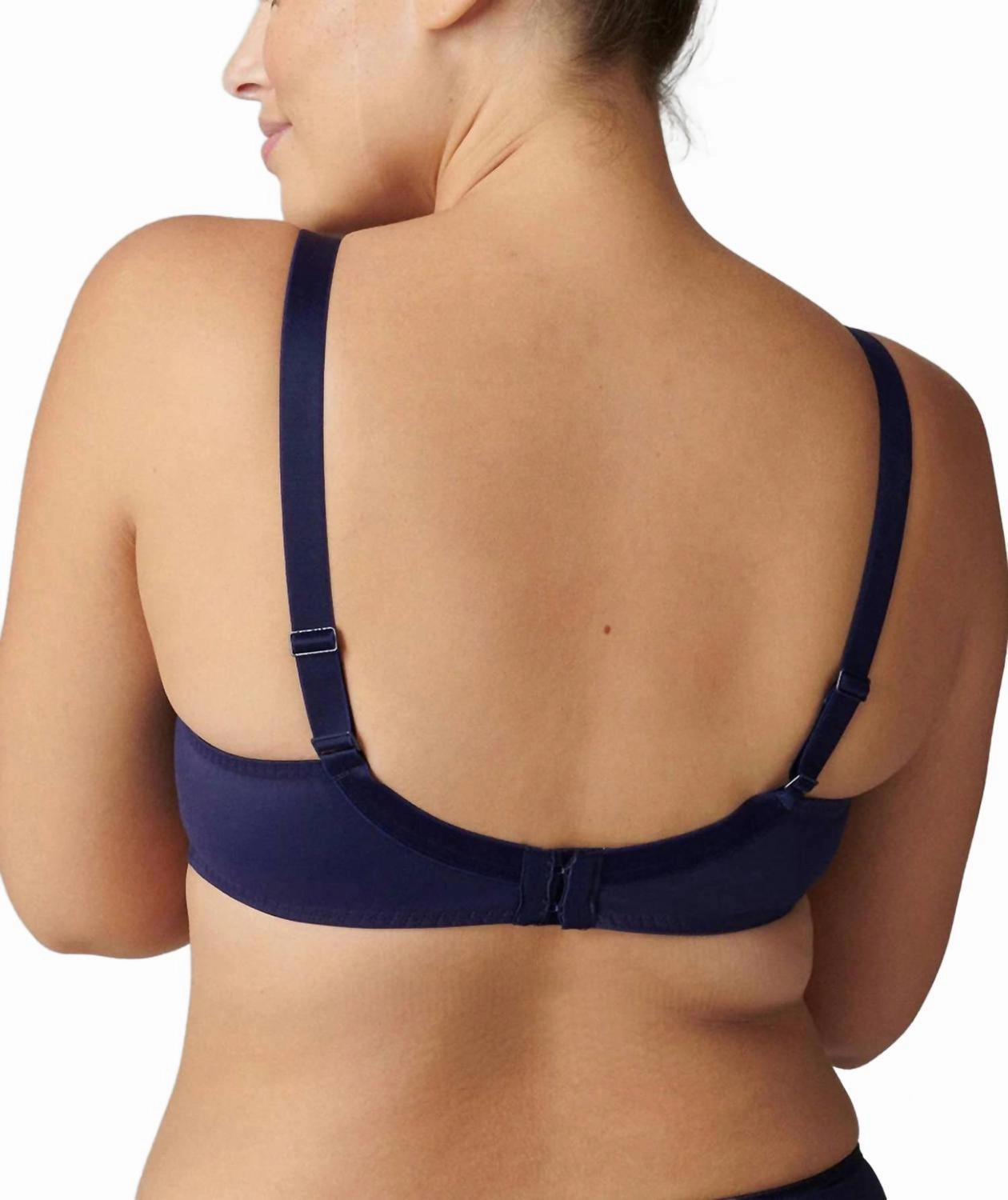 Andora 3D Plunge Bra In Denim Blue