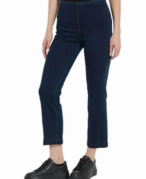 Ankle Denim Baby Bootcut Jeans In Indigo womens denim shorts discount