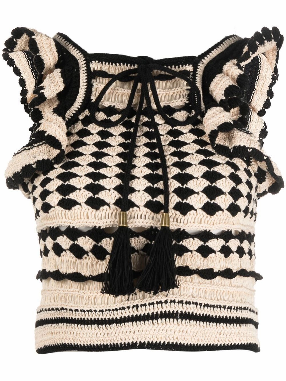 Anneke crochet halter tank Knitwear Womens - women's knitwear cheap
