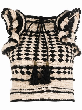 Anneke crochet halter tank Knitwear Womens - women's knitwear cheap