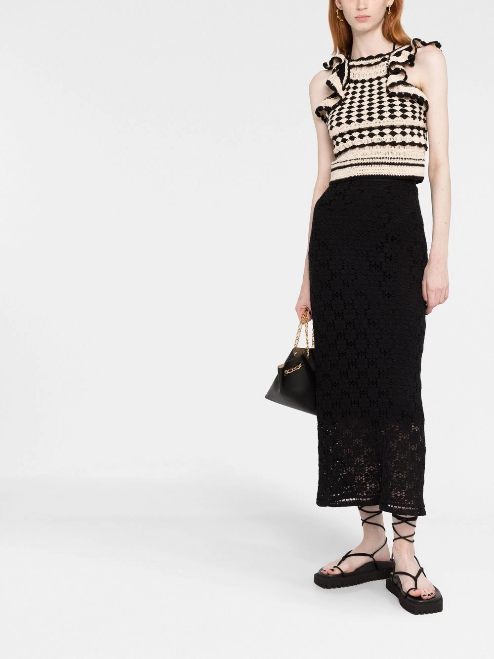 Anneke crochet halter tank