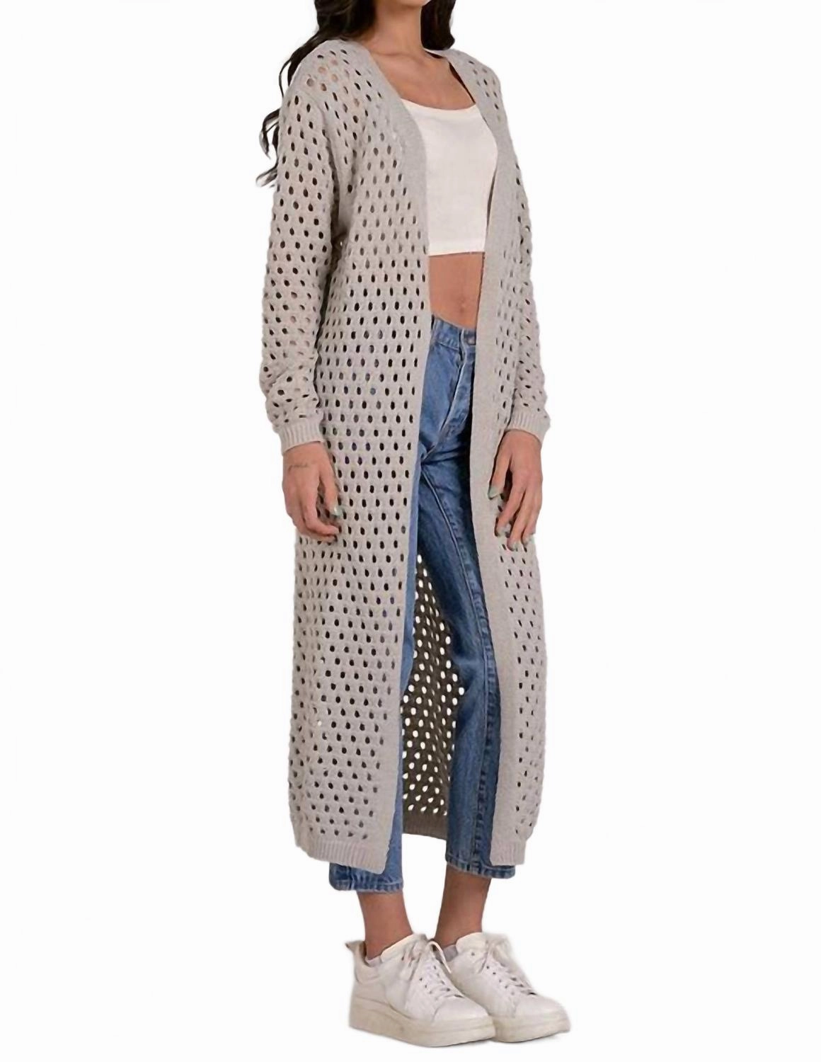 Annie Cardigan In Grey