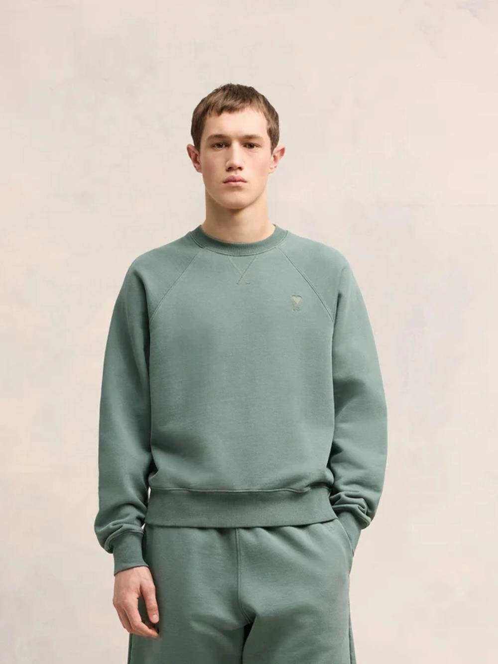 Antique Clay Ami de Coeur Sweatshirt Knitwear Mens - men's sweaters sale