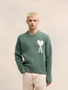 Antique Clay Crew Neck Sweater Knitwear Mens - men's sweaters sale