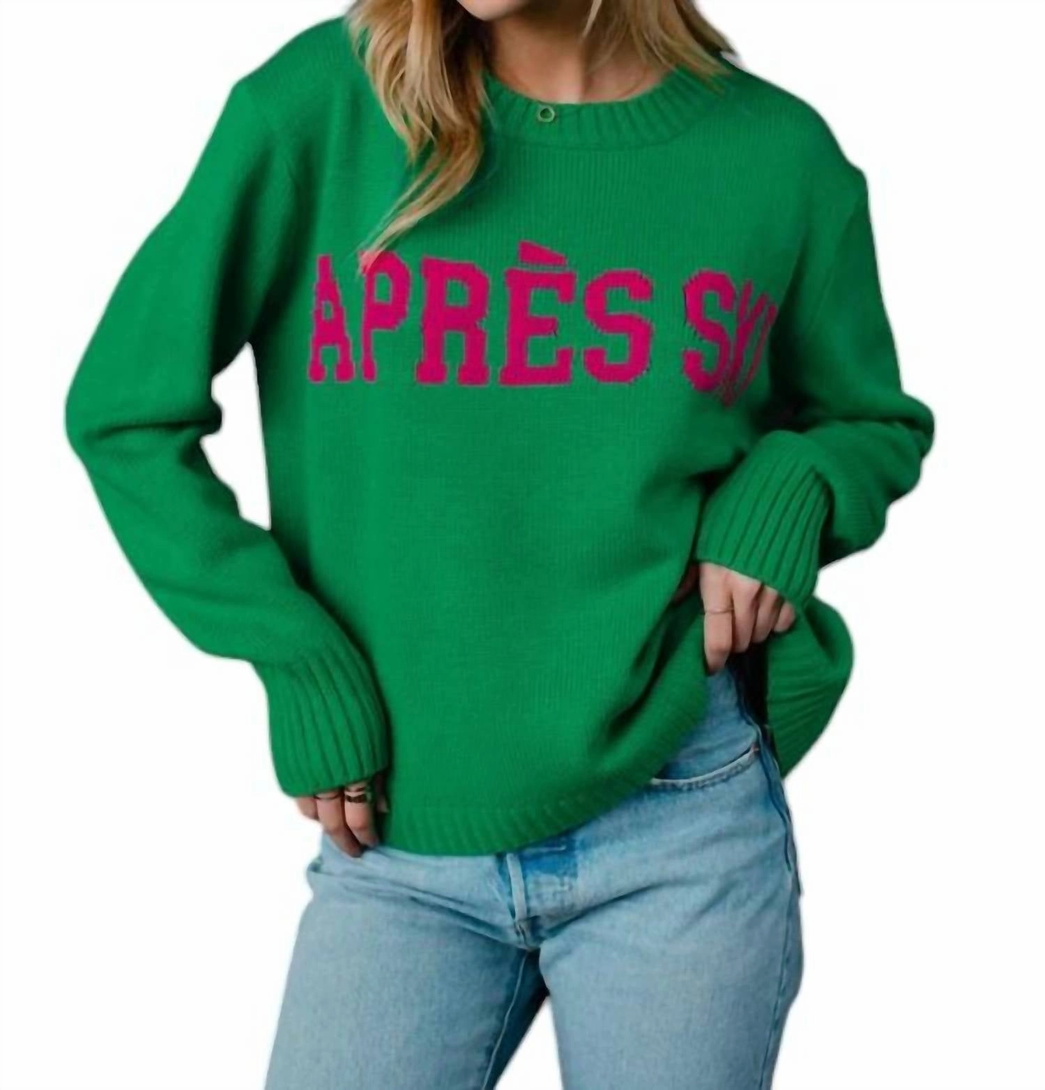 Apres Ski Sweater In Green