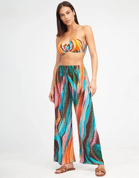 Aquarelle Beach Trousers Swim Womens - bikinis clearance