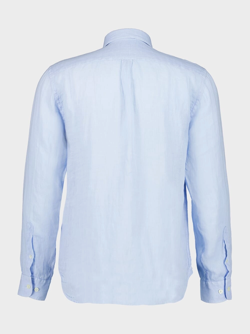 Aquatic Long-Sleeve Regular Fit Linen Shirt