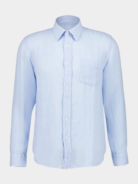Aquatic Long-Sleeve Regular Fit Linen Shirt Suits Mens - men's suits outlet
