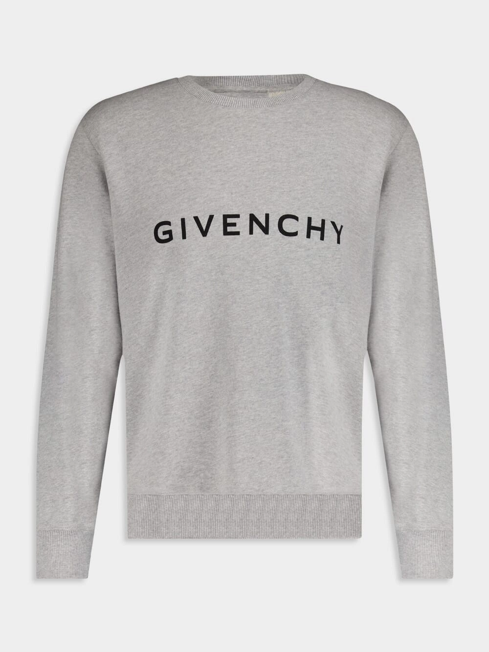 Archetype Slim Fit Grey Fleece Sweatshirt Tops Mens - thermal tops