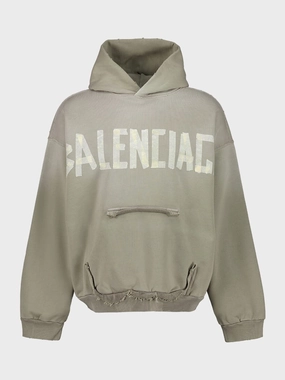 Army Green Tape Type Ripped Pocket Sweatshirt Tops Mens - thermal tops