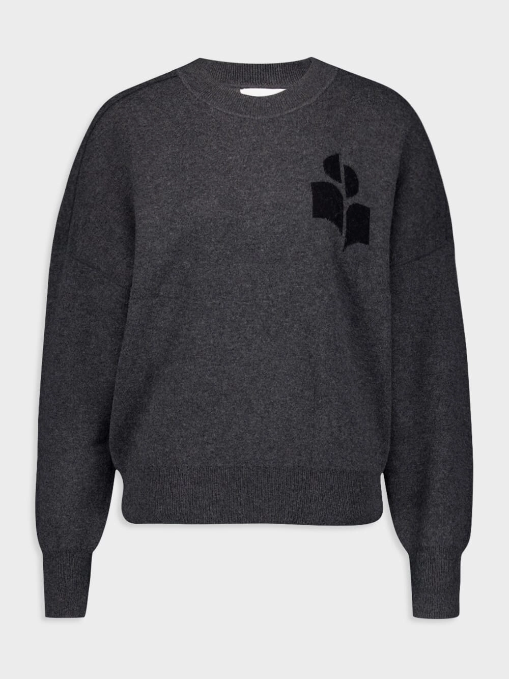 Atlee Intarsia-Knit Logo Jumper Knitwear Womens - women's knitwear cheap